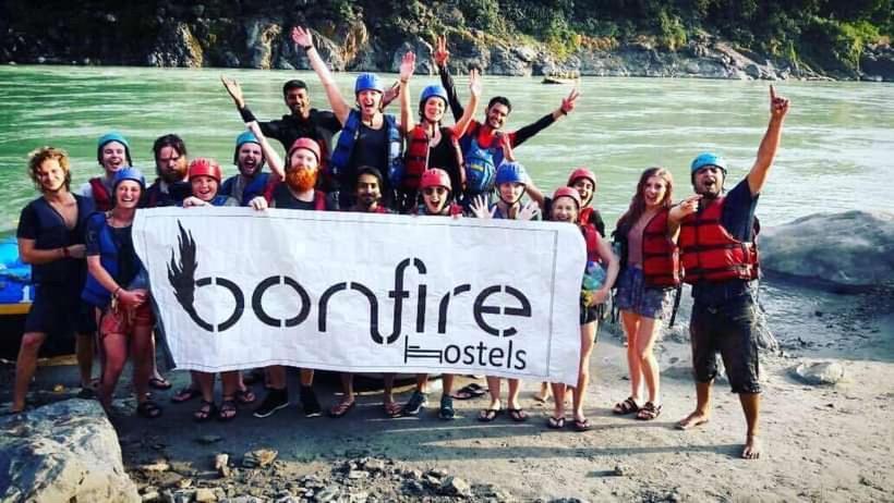 Bonfire Hostels Rishīkesh المظهر الخارجي الصورة
