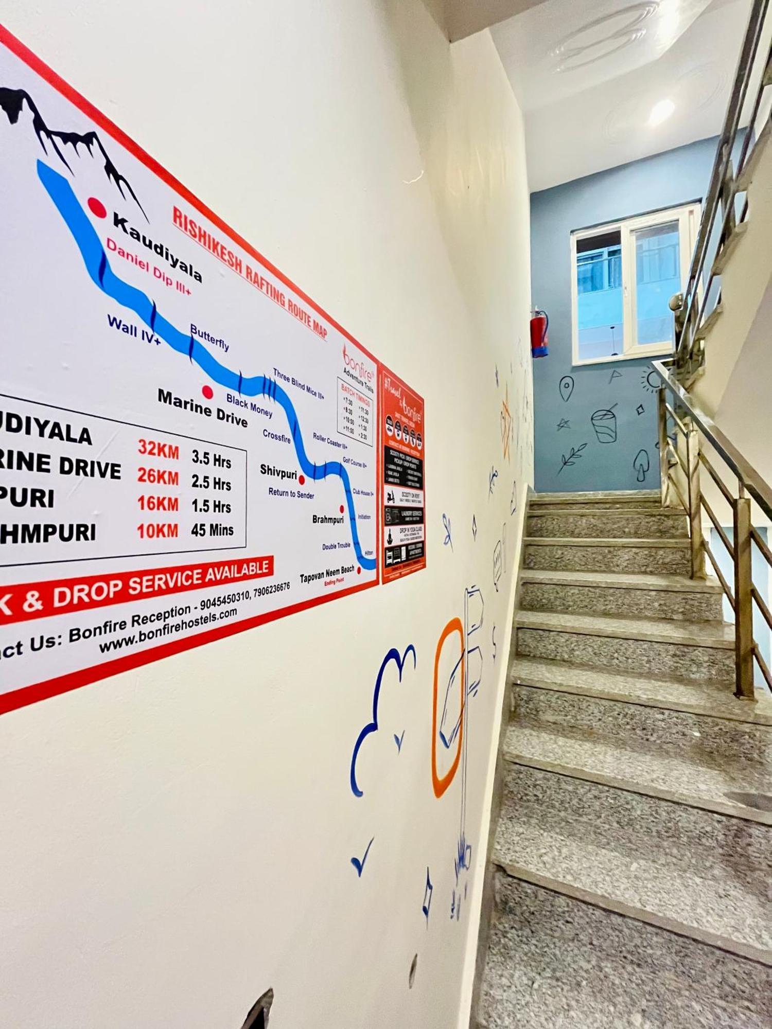 Bonfire Hostels Rishīkesh المظهر الخارجي الصورة